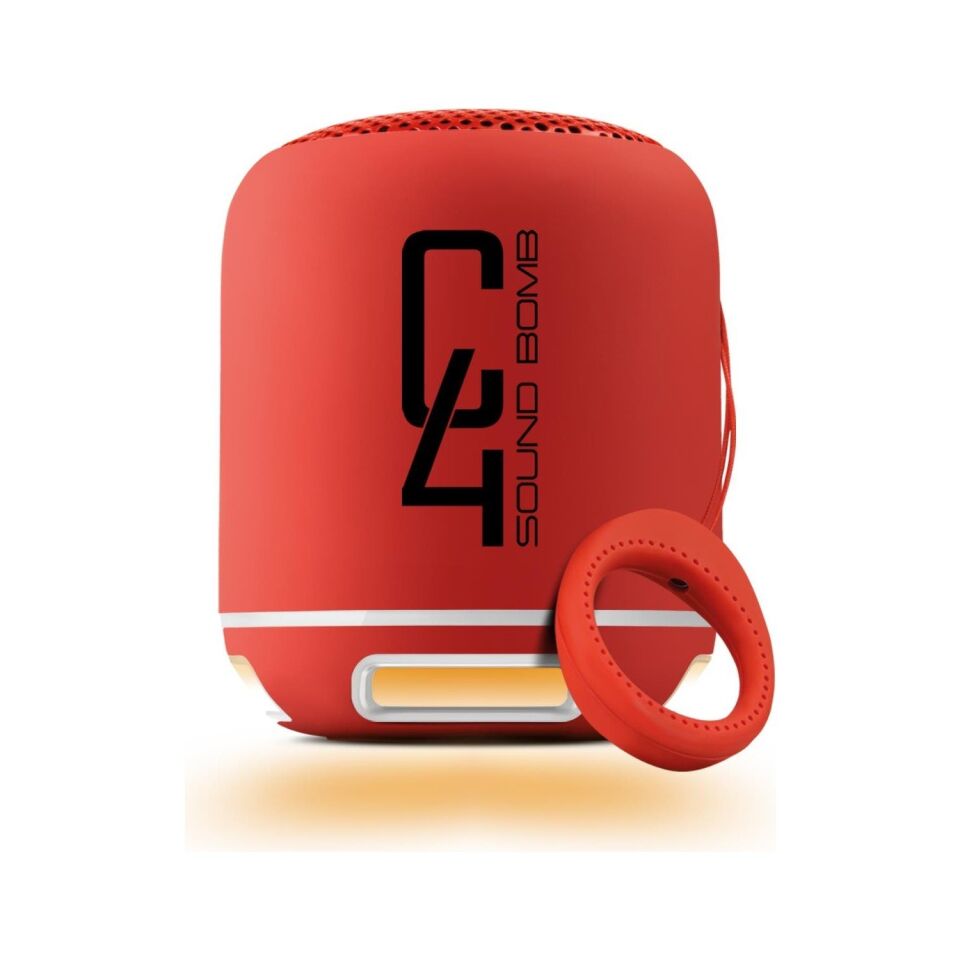 Powerway C4 Taşınabilir Led Işıklı Bluetooth Hoparlör