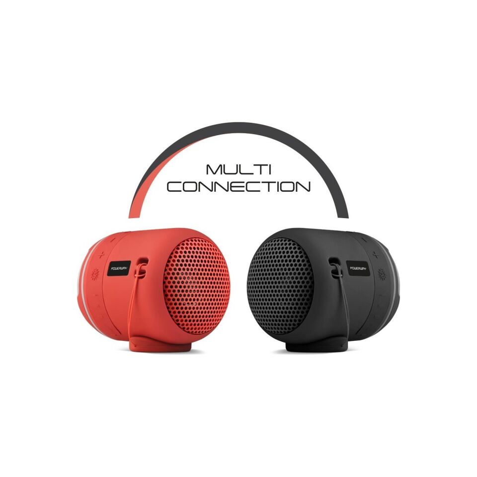 Powerway C4 Taşınabilir Led Işıklı Bluetooth Hoparlör