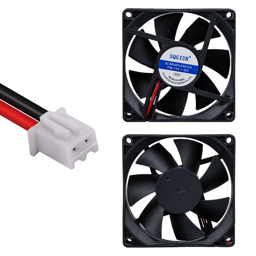 Powermaster IC-216 80X80x25mm 12 Volt 3 Pin Fırçasız DC Fan