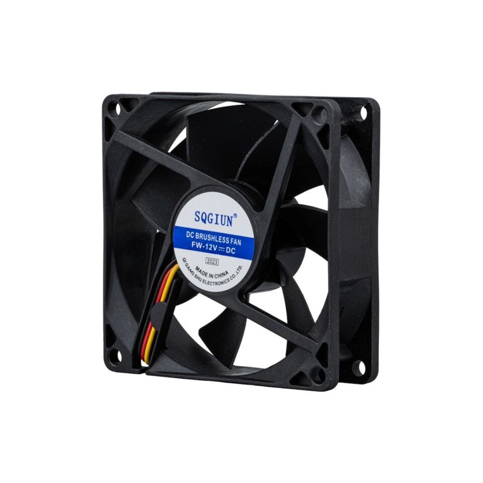 Powermaster IC-216 80X80x25mm 12 Volt 3 Pin Fırçasız DC Fan