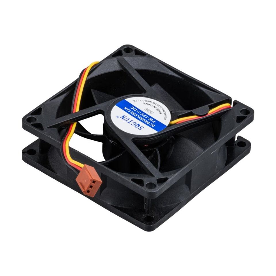 Powermaster IC-216 80X80x25mm 12 Volt 3 Pin Fırçasız DC Fan