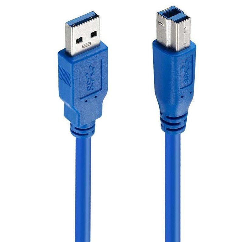 Powermaster PM-15504 Mavi 1.8 Metre Usb 3.0 Yazıcı Kablosu