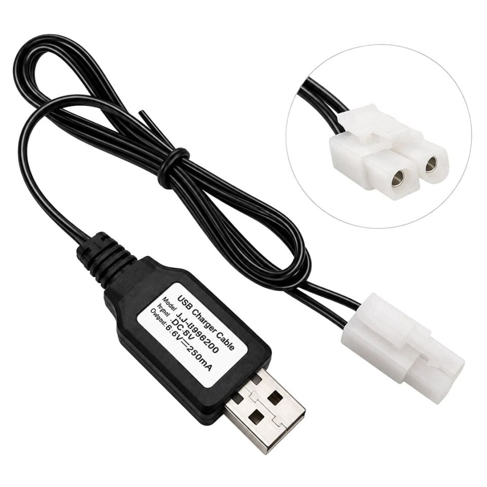 Powermaster PM-33598 9.6V Ni-Cd 250Ma USB Şarj Kablosu