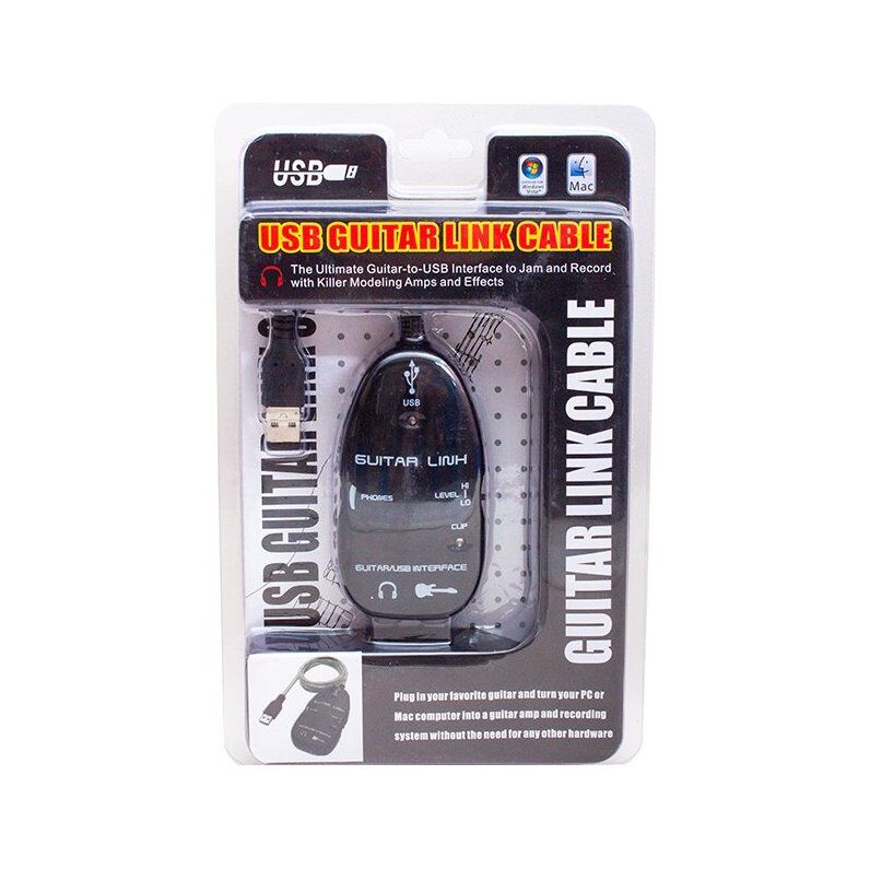 Powermaster PM-20019 USB Gitar ve Kulaklık Kablosu
