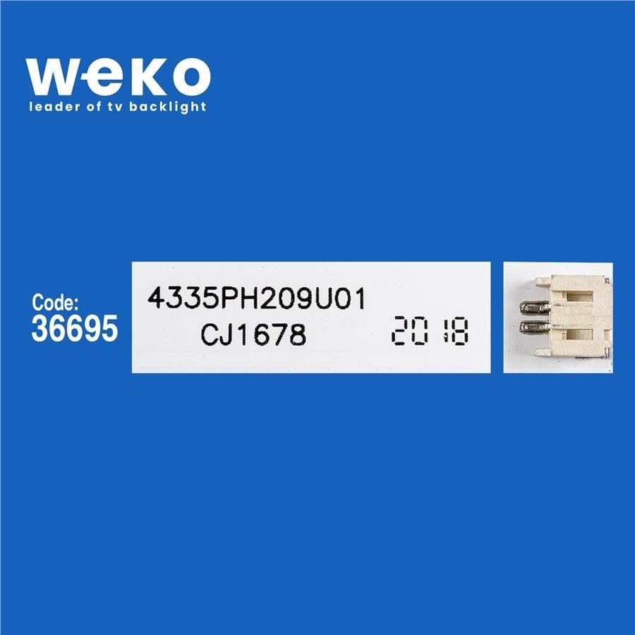 Wkset-5775 36695X3 Xmnj43d09-Zc62ag-01 9S1P 303Xm430002 3 Adet Led Bar