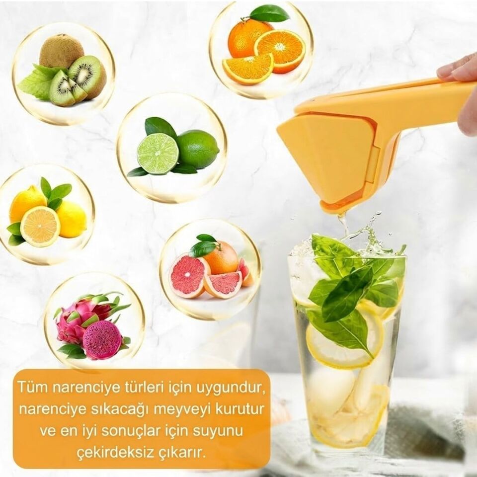 Sunup Pratik Katlanır Manuel Narenciye Meyve Sıkacağı