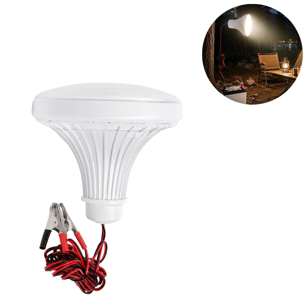 Powermaster 12 Volt 24 Watt Akü Maşalı Anahtarlı Led Ampul