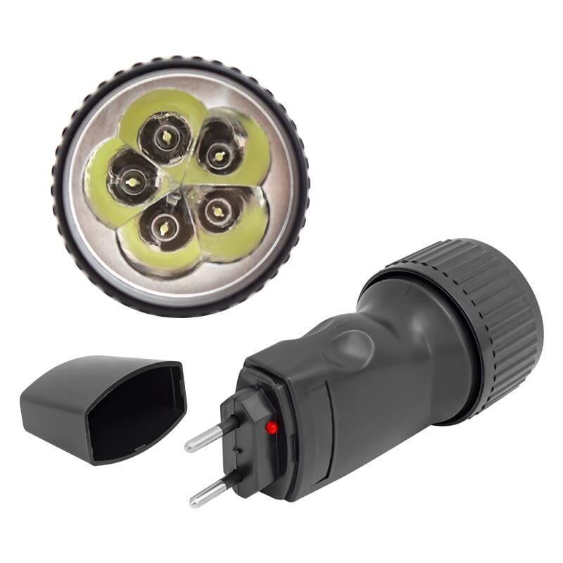 Powermaster PM-6948 Şarjlı 5 Mantar Ledli El Feneri