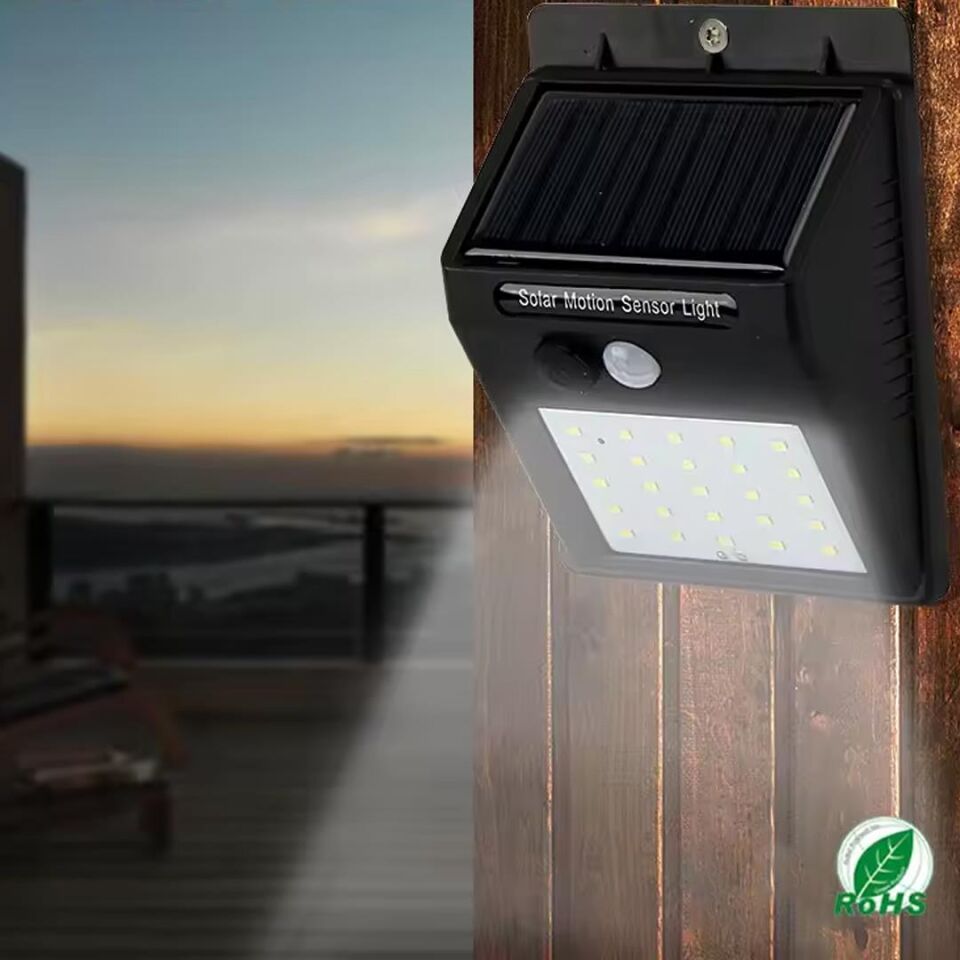 Powermaster PM-4528 Solar Sensörlü Duvar Tipi Led Aplik