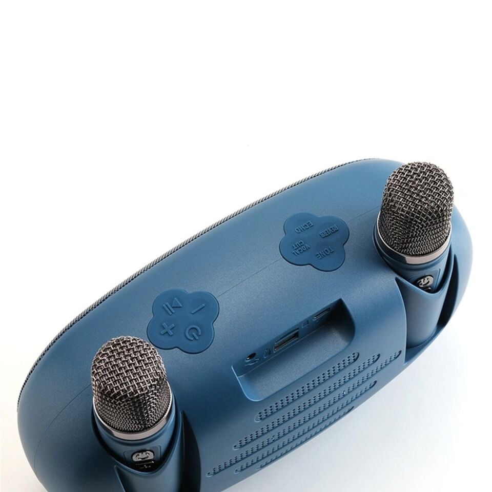T&G TG542DK 2 El Mikrofonlu Karaoke Bluetooth Hoparlör