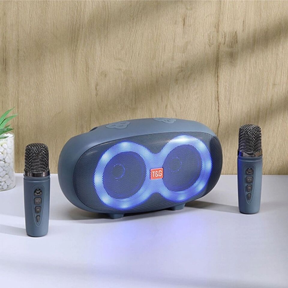 T&G TG542DK 2 El Mikrofonlu Karaoke Bluetooth Hoparlör