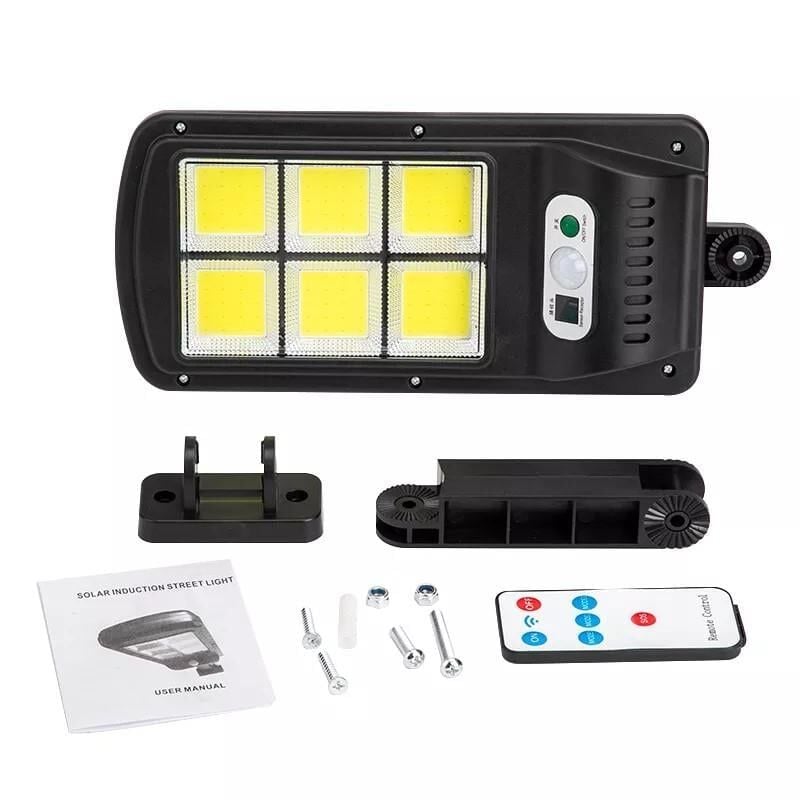 Powermaster W756-6 Hareket Sensörlü 6 Cob Ledli Solar Lamba