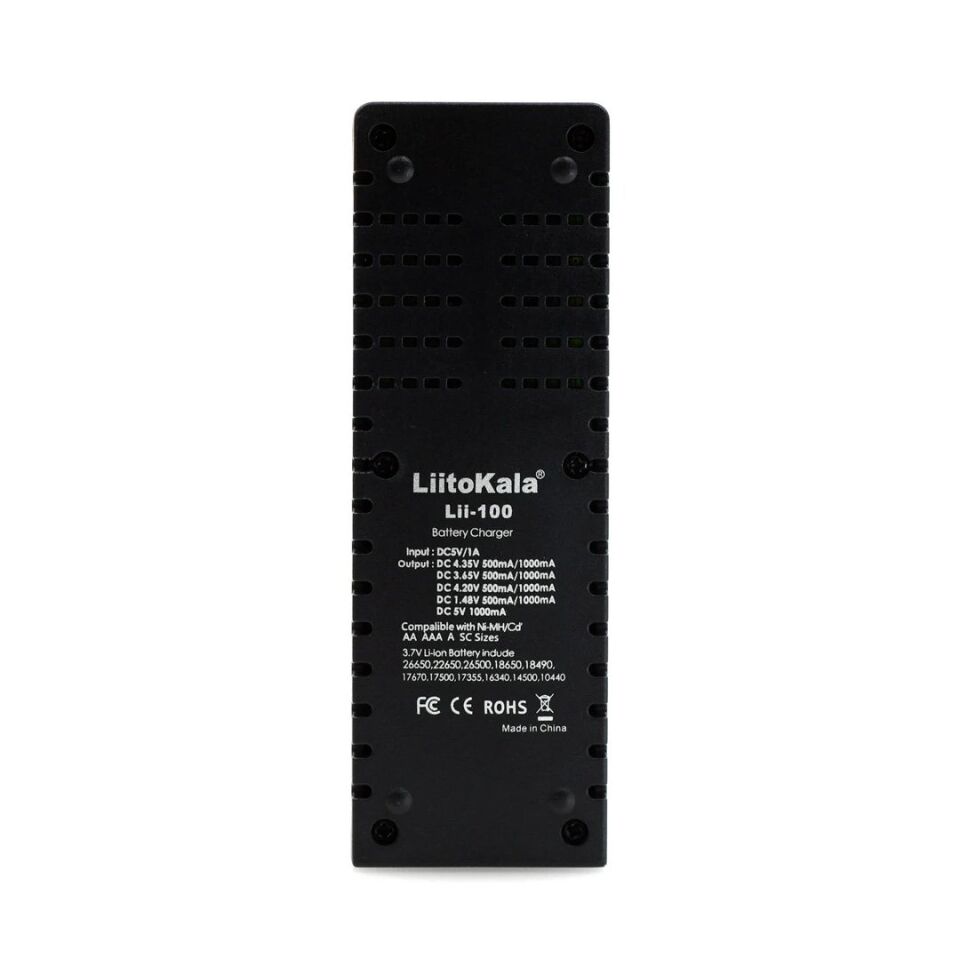 Liitokala LII-100 Universal Pil Şarj Cihazı