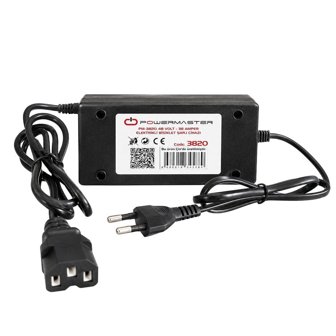 Powermaster 48 Volt 38 Amper Elektrikli Bisiklet Şarj Cihazı