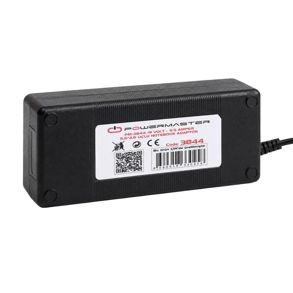 Powermaster PM-3844 19 Volt 9.5 Amper Notebook Adaptörü