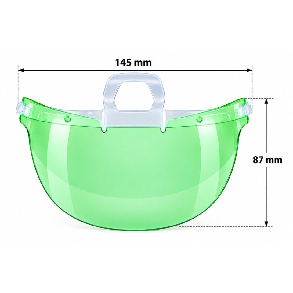 Sunup SN-38916 Yemek Servisleri İçin Plastik Şeffaf Maske
