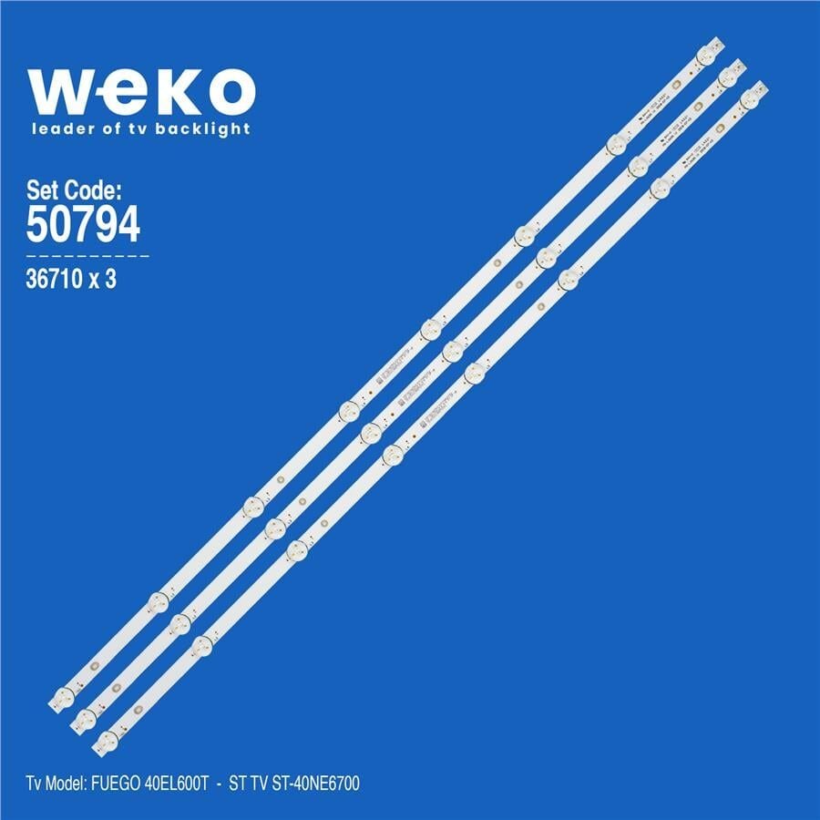 Wkset-5794 36710X3 Ms-L2695 V1 3 Adet Led Bar
