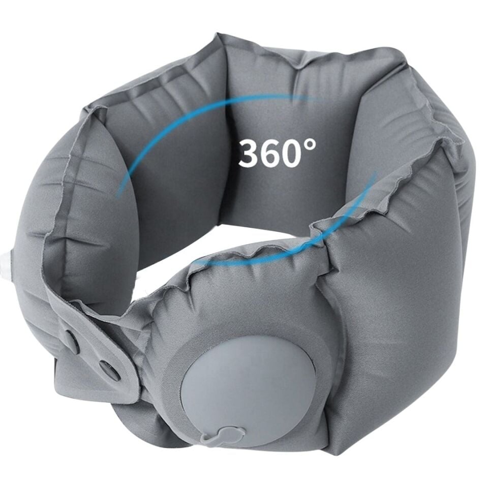 Sunup SN-29979 Taşınabilir Şişme Seyahat Boyun Yastığı