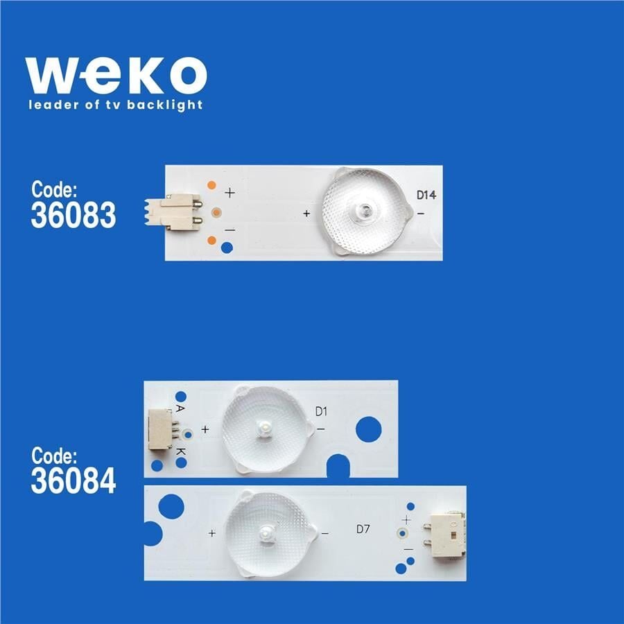 Wkset-5796 36083X5 36084X5 Zdcx50d14l/R 510 Adet Led Bar
