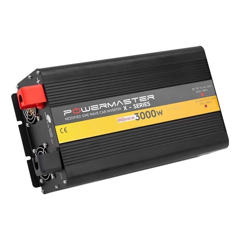 Powermaster 24-220V 24 Volt 3000Watt Modified Sinus İnverter