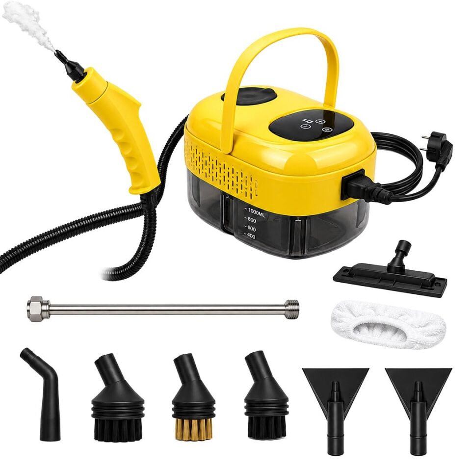 Sunup SN-37875 2500W Yüksek Basınçlı Ayarlanabilir Dijital Buharlı Temizleme Cihazı