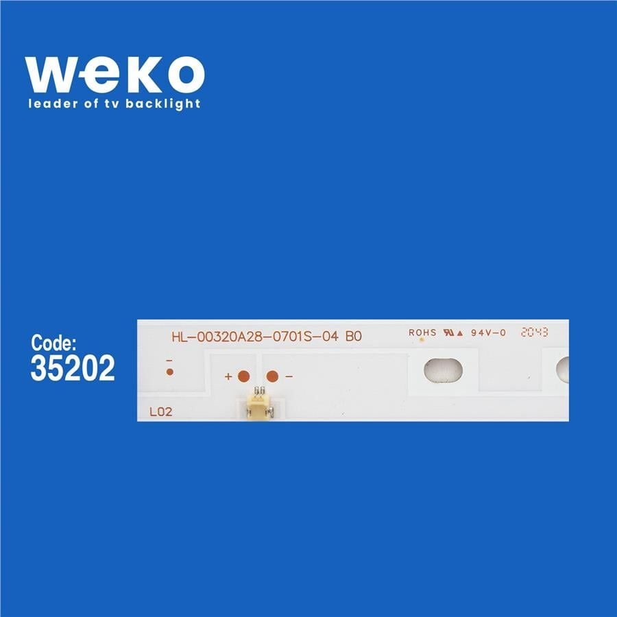 Wkset-5799 35202X3 Hl-00320A28-0701S-04 B0 - D4 110-113 3.1-3.2 H 6034  3 Adet Led Bar