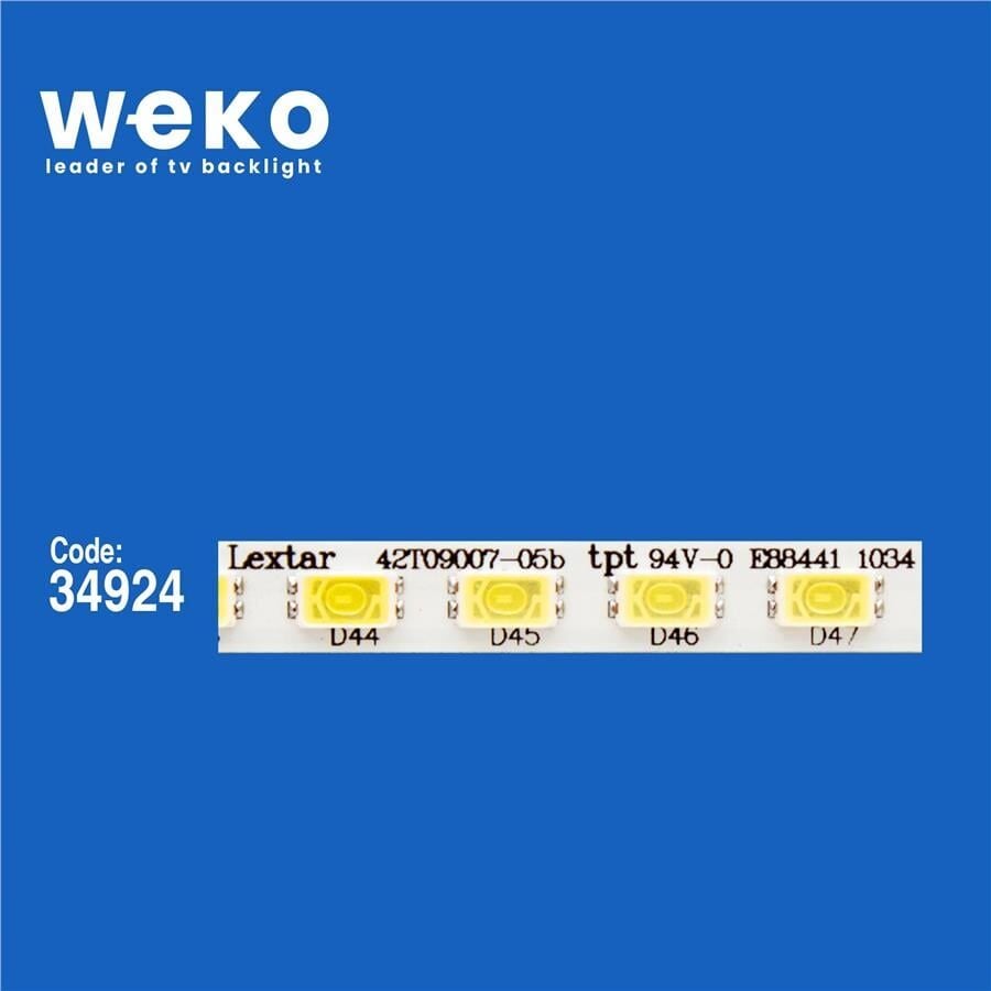 Wkset-5808 34924X4 42T09-05B - T420hw07 V0 4 Adet Led Bar (52Led)