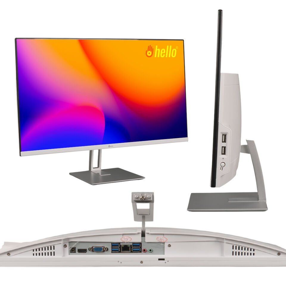 Hello HL24H110D3I5 24'' İntel Core İ5 6.Nesil 8GB Ram 256GB SSD All In One Bilgisayar