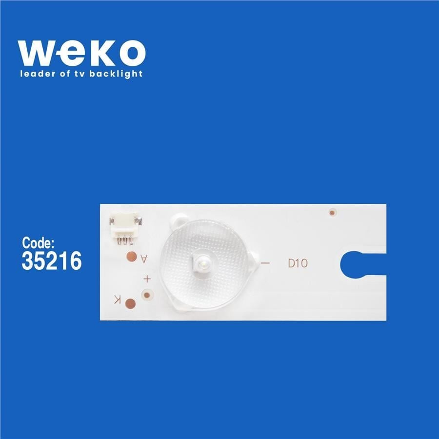 Wkset-5810 35216X4 0D40D10-Zc14f-02 - 303Tt400035 4 Adet Led Bar 3V