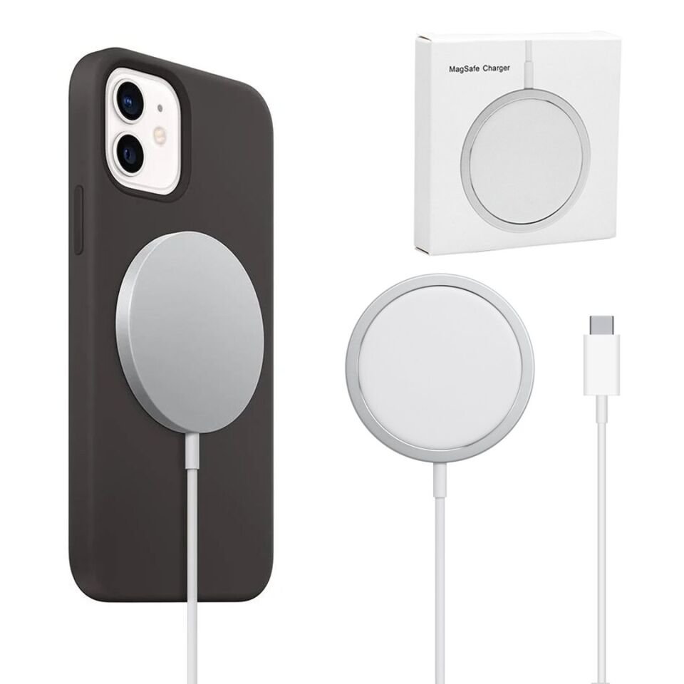 Powermaster PM-4498 MagSafe Magnet Wireless Şarj Cihazı