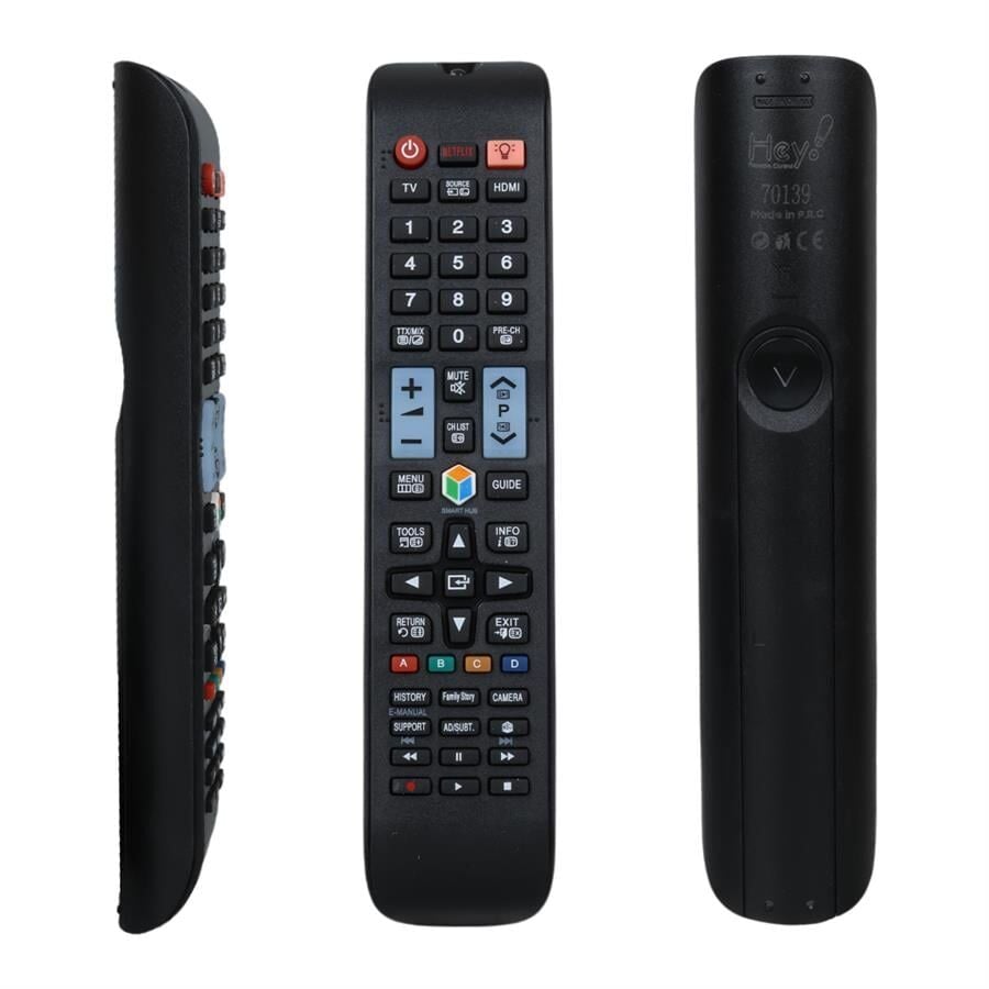 Samsung RM-D1078+L Netflix Source Tuşlu Lcd Led TV Kumanda