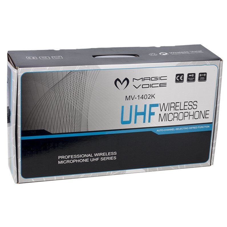 Magicvoice MV-1402K Uhf 2 Kablosuz Kürsü Mikrofonu