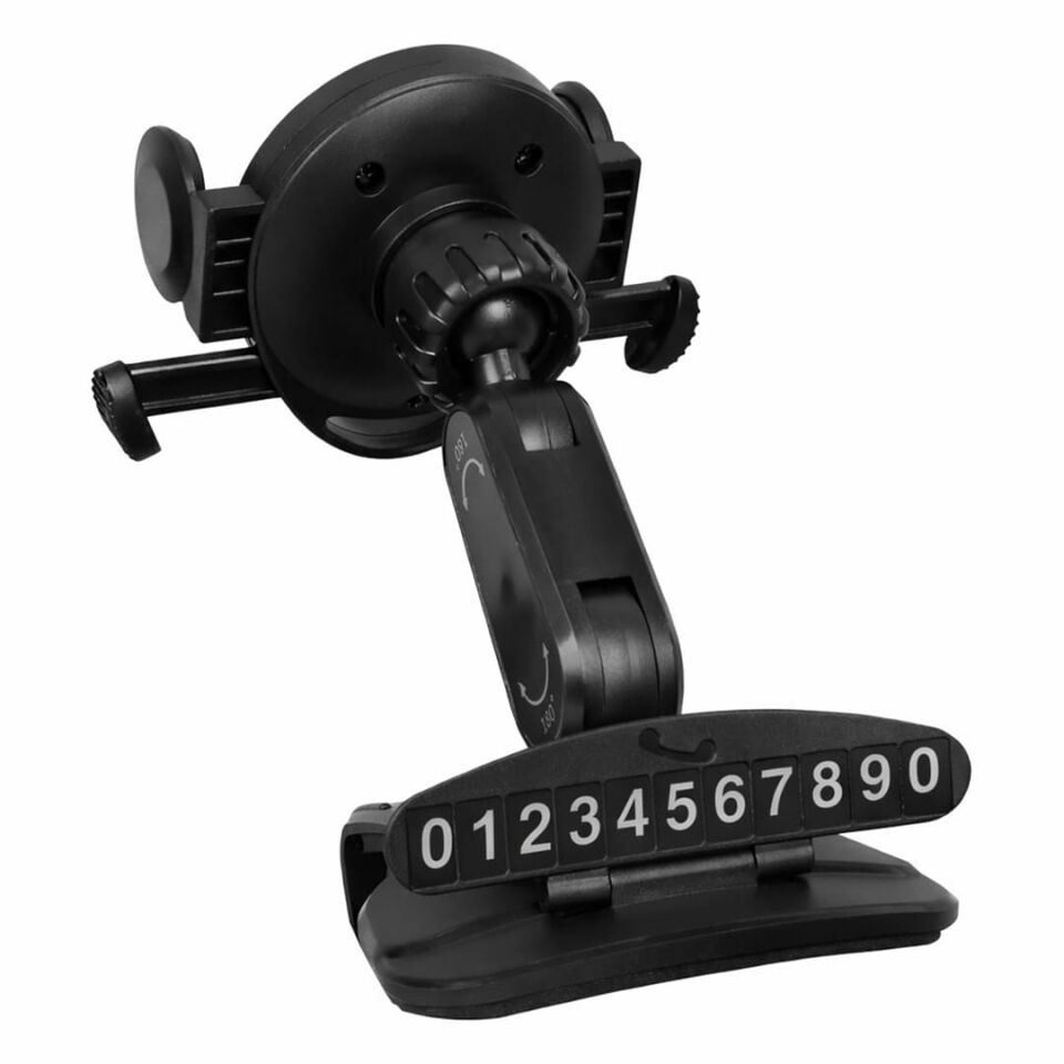 Powermaster 202-Z Numaratörlü Araç İçi Telefon Tutacağı