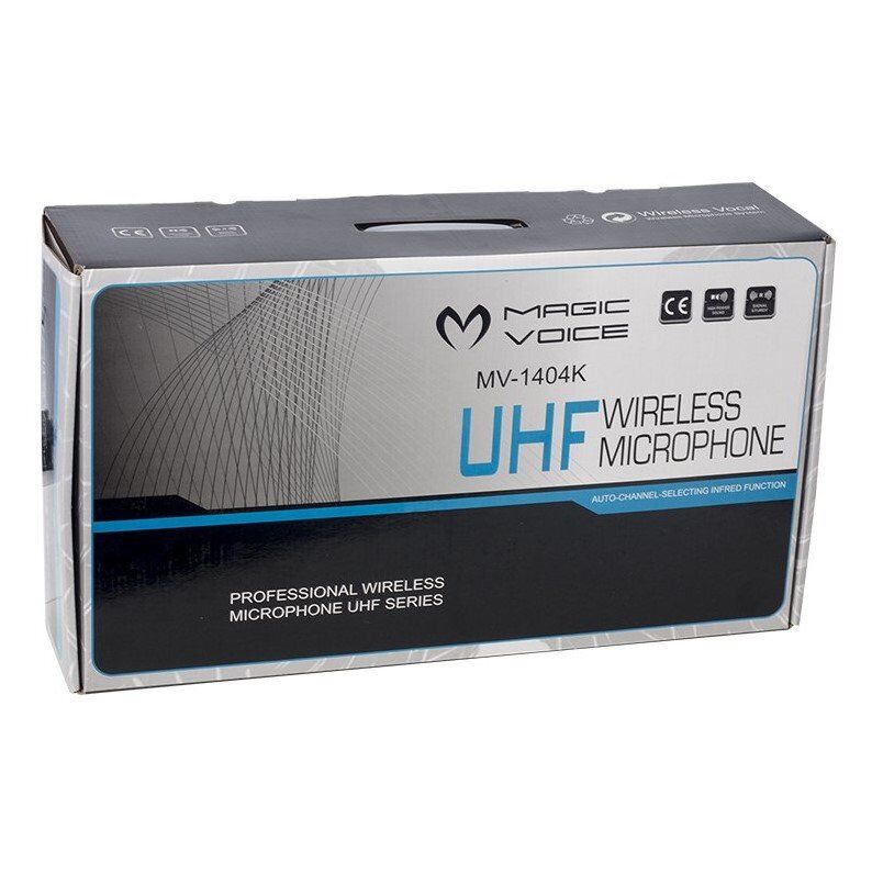 Magicvoice MV-1404K Uhf 4 Kablosuz Kürsü Mikrofonu