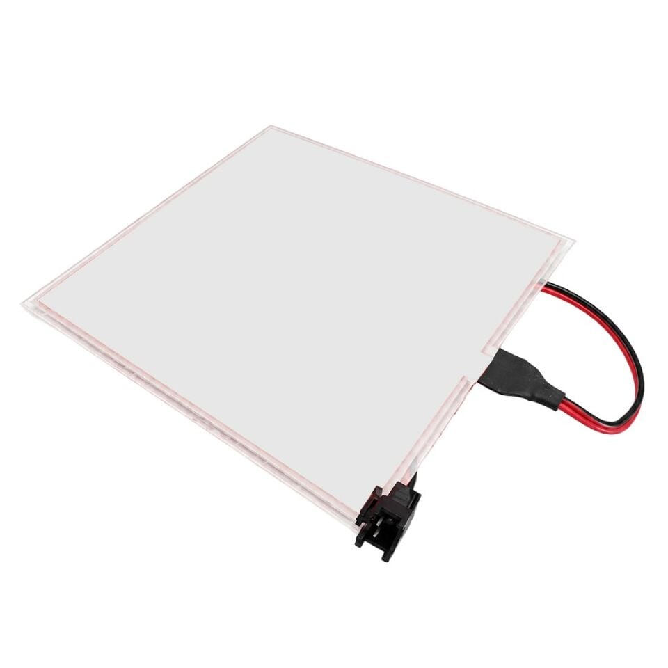 Powermaster PM-37725 100X100mm Elektrominesans (EL) 3V Led Panel Sarı Aydınlatmalı Esnek Yapı