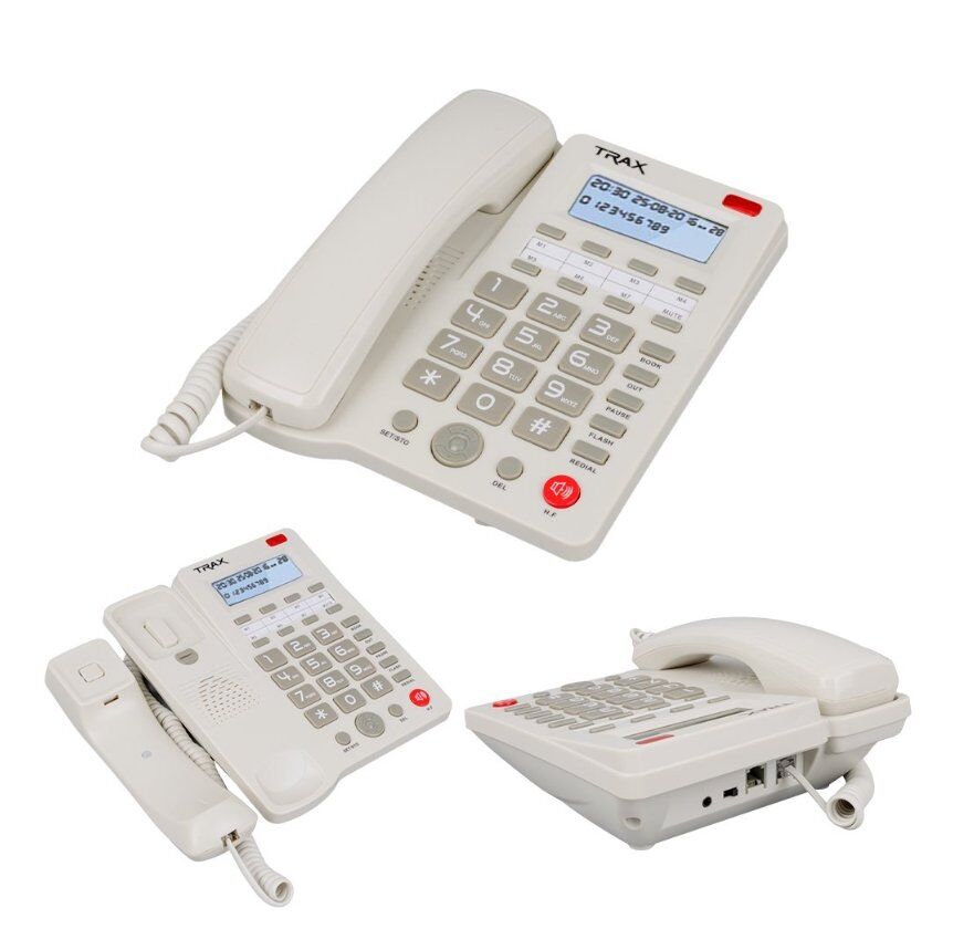 Trax TC-605 Ekranlı Masaüstü Kablolu Telefon