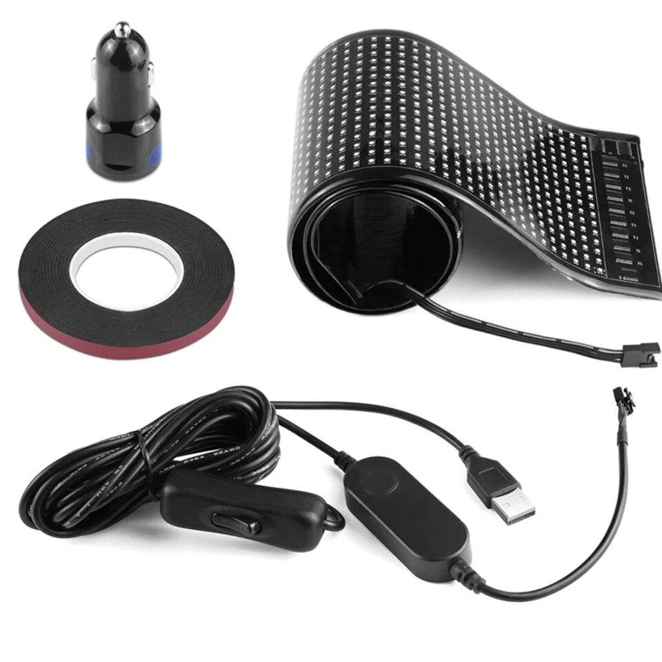 Powermaster PM-23821 12x47cm Kayan Yazı Led Tabela