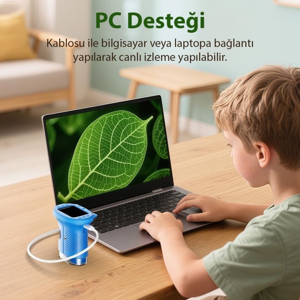 Sunup SN-37895 Çocuklar İçin Dijital Mikroskop