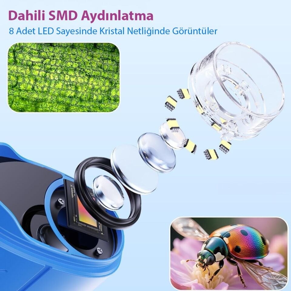 Sunup SN-37895 Çocuklar İçin Dijital Mikroskop