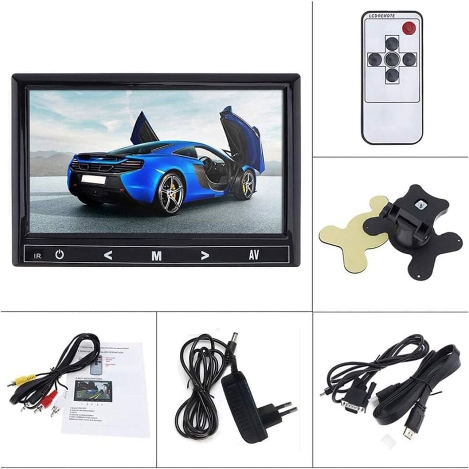 Navigold DS-9077HD 9'' HDMI-AV-VGA Girişli Araç Monitörü