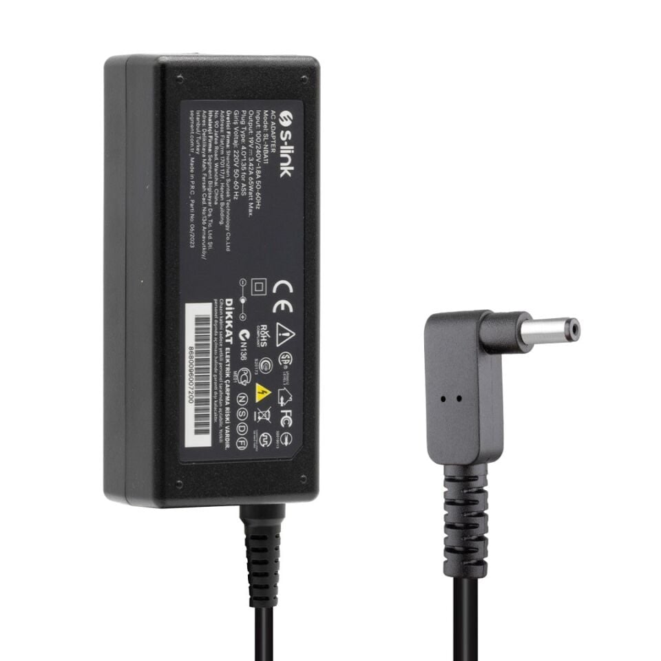 S-Link SL-NBA11 19 Volt 3.42 Amper 65 Watt Asus Adaptör
