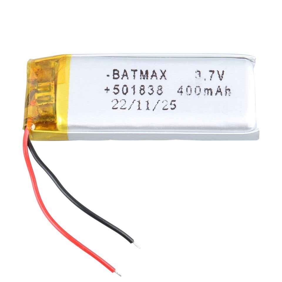 Powermaster 501838 3.7 Volt 400 mAh Lityum Polimer Pil