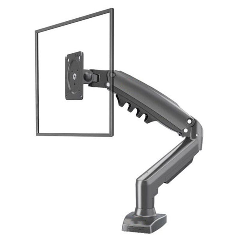 Vontech F80 17-30'' Amortisörlü Stand Tek Kol Lcd - Led Monitör Tutucu Stand Askı Aparatı
