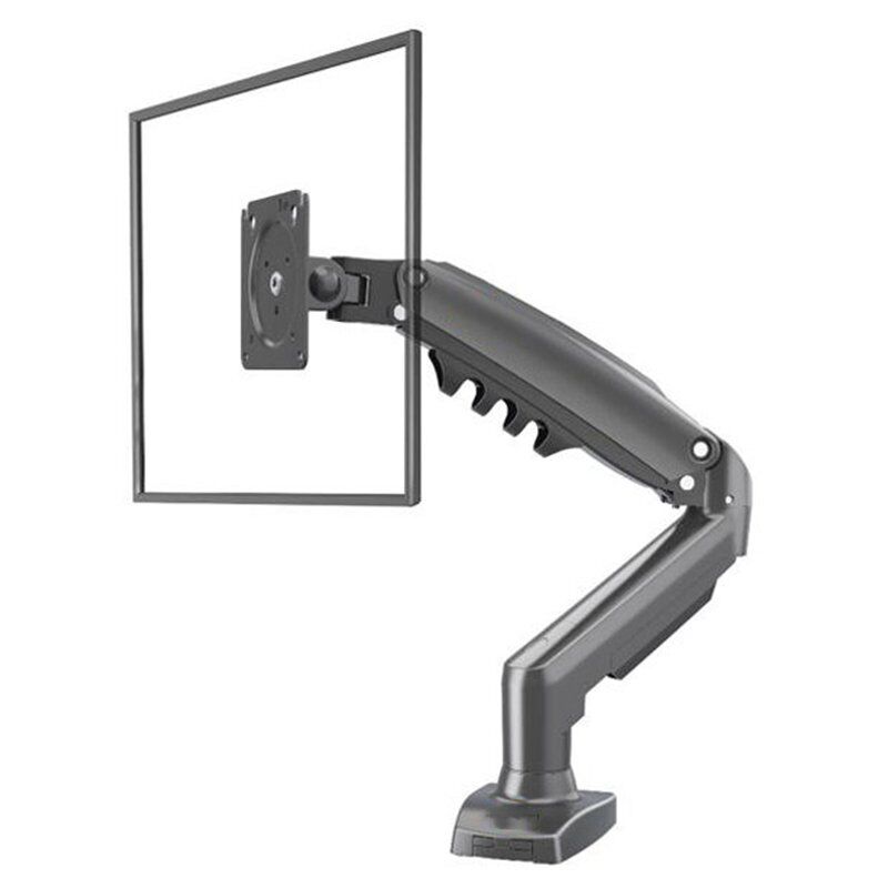 Vontech F80 17-30'' Amortisörlü Stand Tek Kol Lcd - Led Monitör Tutucu Stand Askı Aparatı