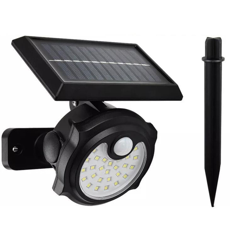 Powermaster SH-1705A Sensörlü Solar İndiksiyon Duvar Lambası