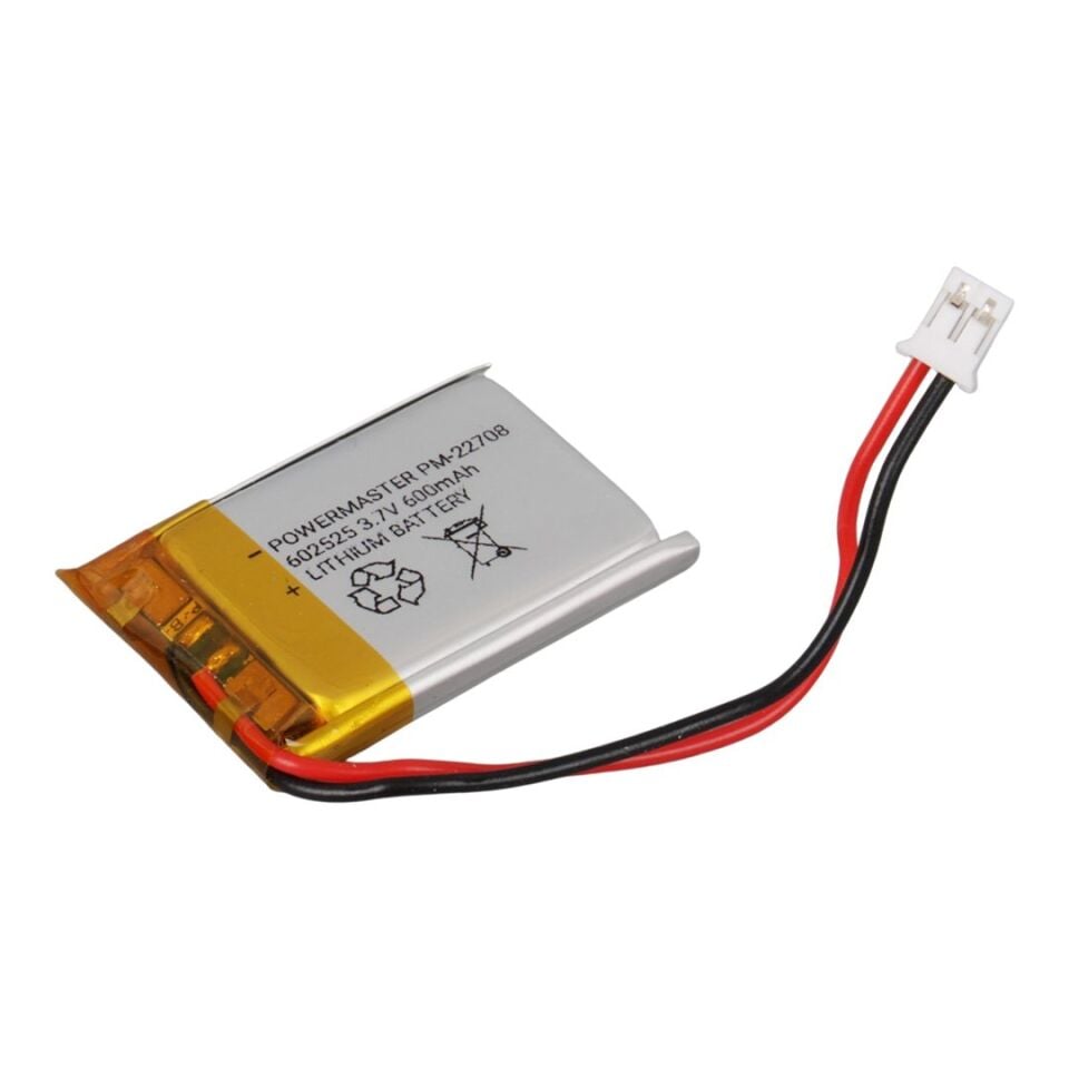 Powermaster 602525 3.7 Volt 600 Mah Lityum Polimer Pil