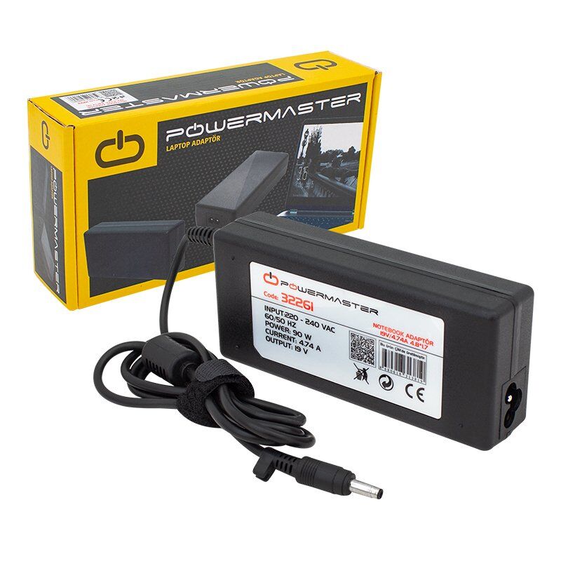 Powermaster PM-32261 19 Volt - 4.74 Amper Adaptör