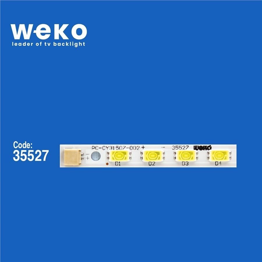 Wkset-5857 35527X2 Up041aw100a20 T315B6-P01-L07(Ver.C1)  2 Adet Led Bar (40Led)