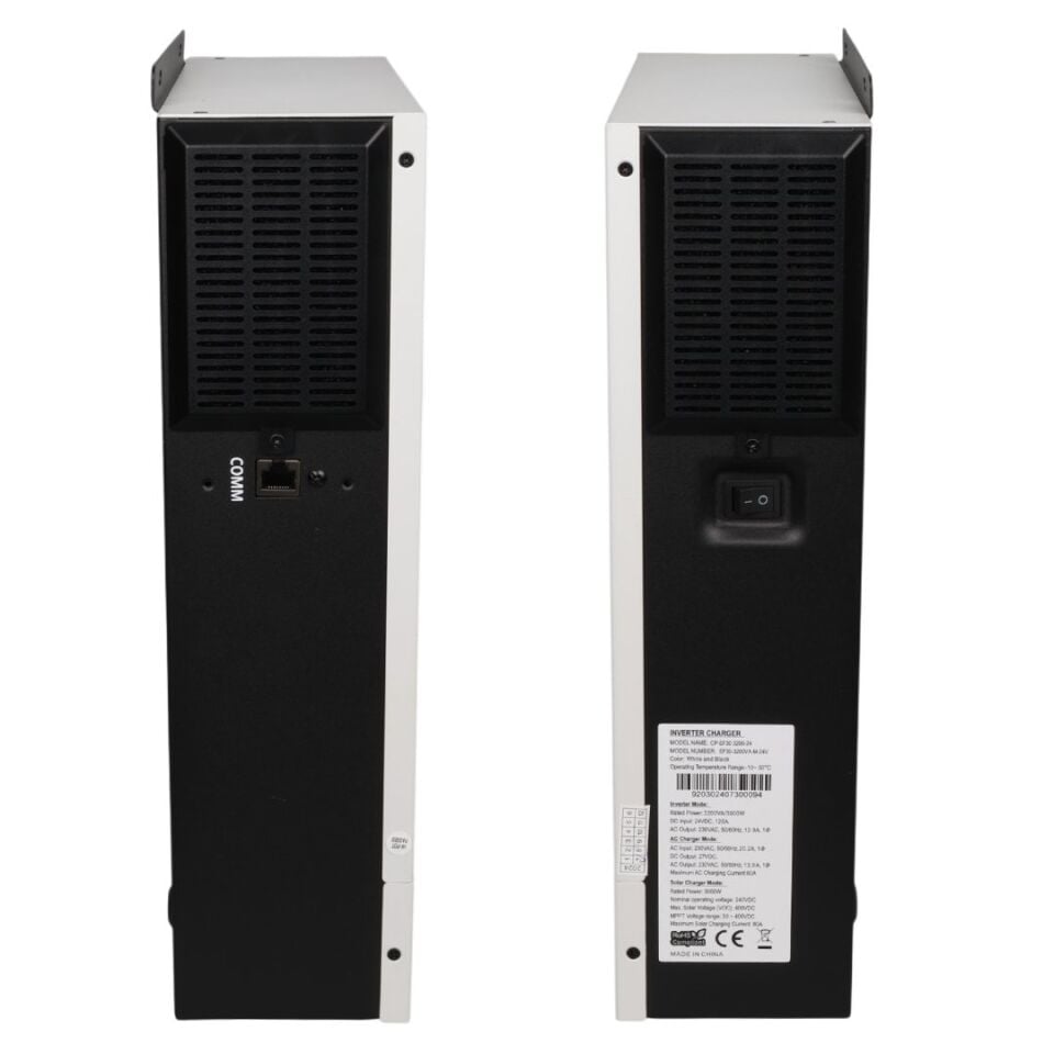PowerMaster CP-EF30 24V 125A 3000W Off-Grid Hibrit Saf Sinüs Güç İnverteri
