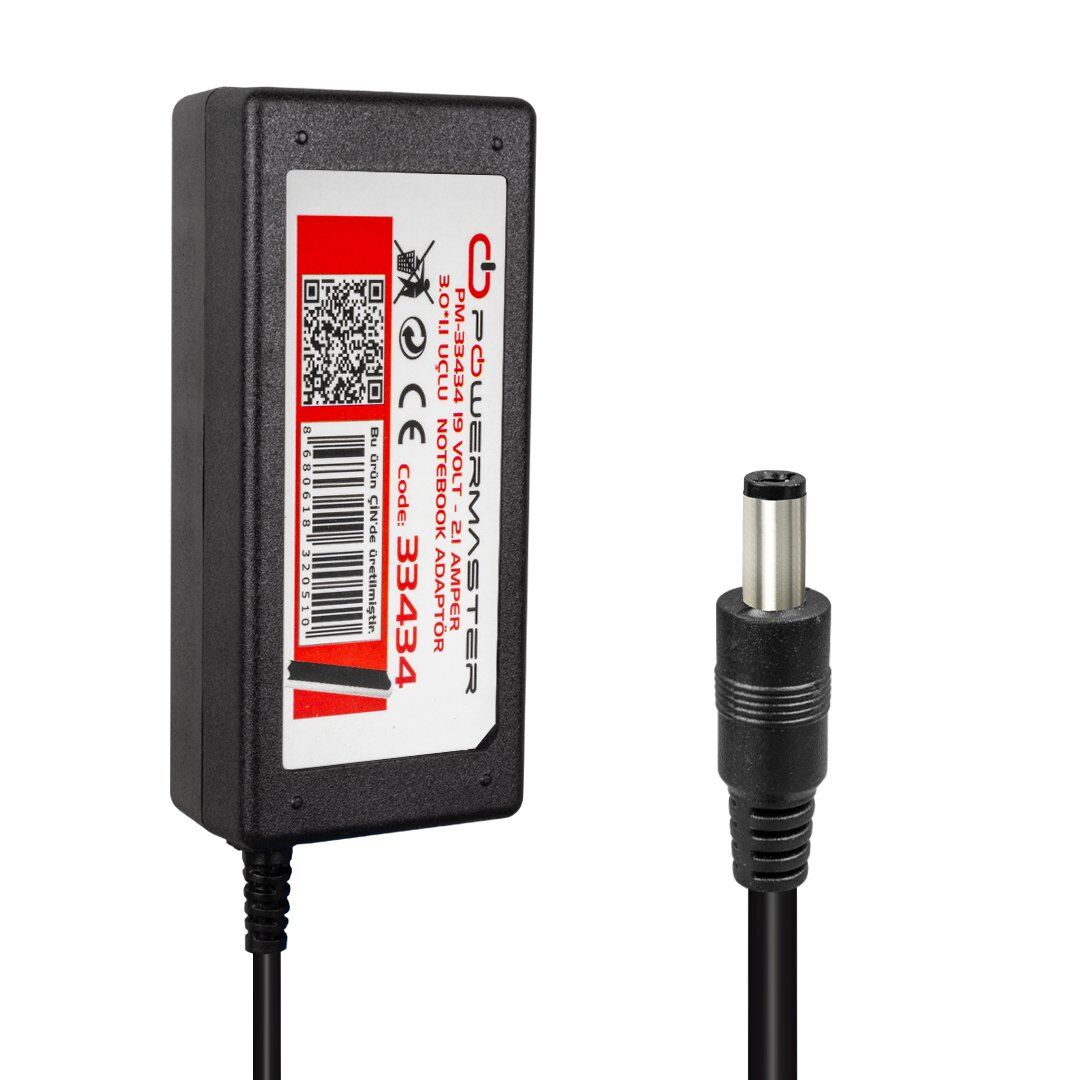 Powermaster PM-33434 19 Volt - 2.1 Amper Adaptör